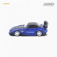 (Pre-Order) INNO64 Honda S2000 J's Racing Blue 1:64