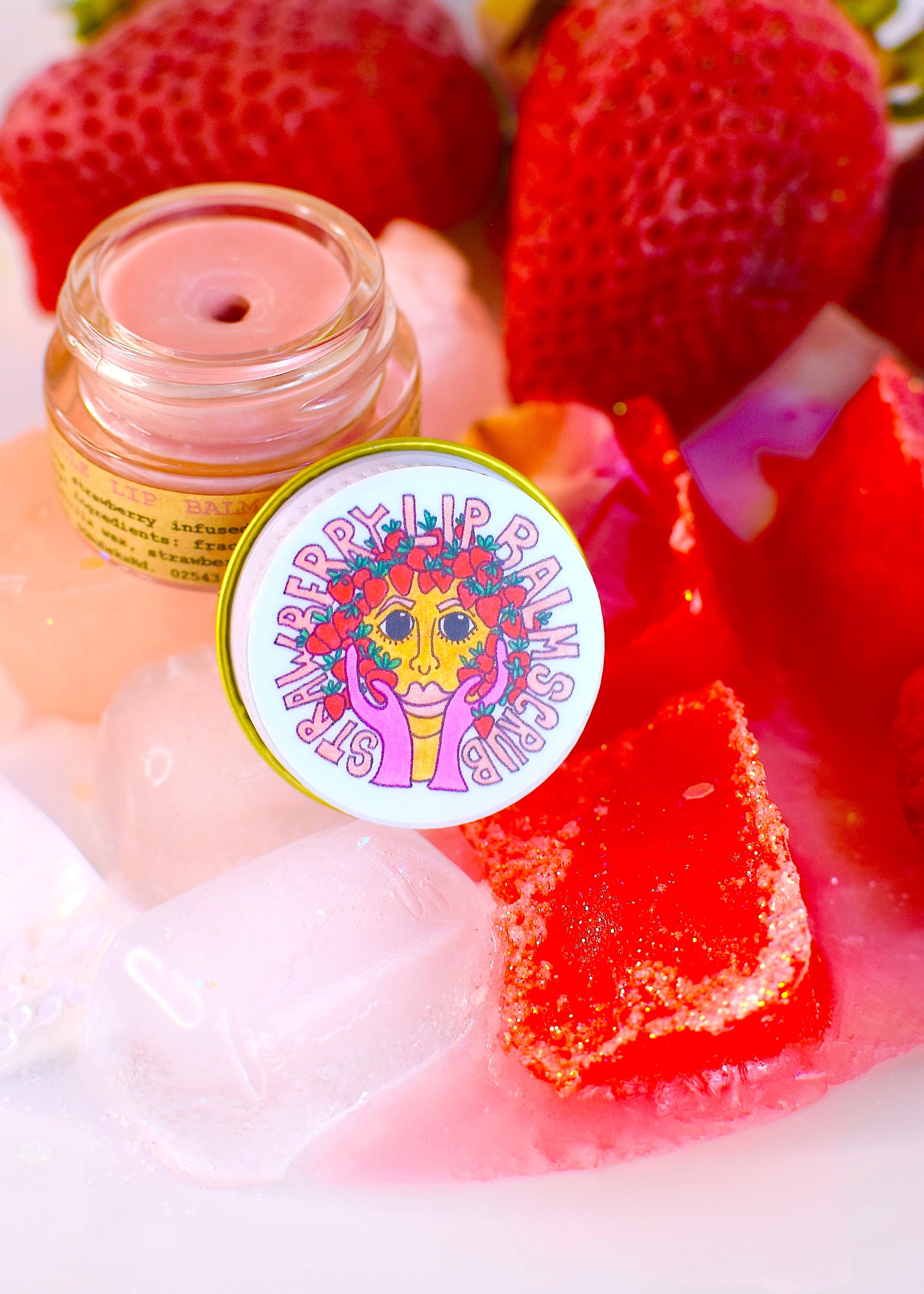 Strawberry Dreamsicle Lip Balm Scrub - BIG FRENCHIES