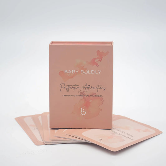 Postpartum Affirmations Card Deck - BIG FRENCHIES