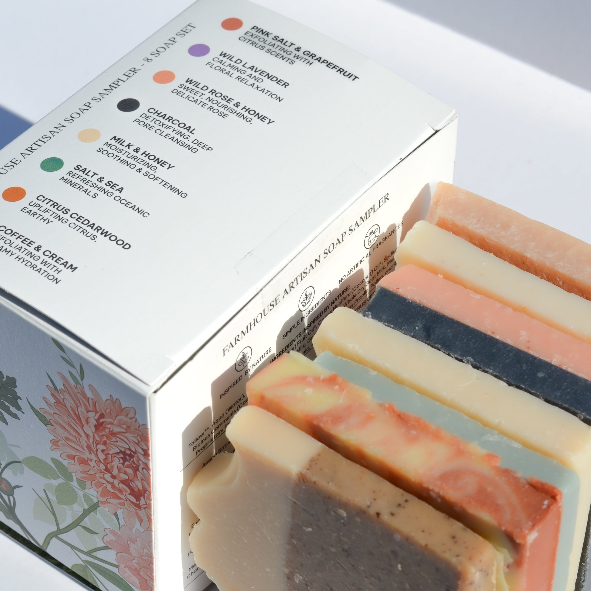 Farmhouse Artisan Goat Milk & Tallow Soap Sampler - BIG FRENCHIES