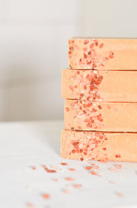Pink Salt + Grapefruit Cleansing Bar Handmade Tallow and Goat Milk Soap Bar - BIG FRENCHIES
