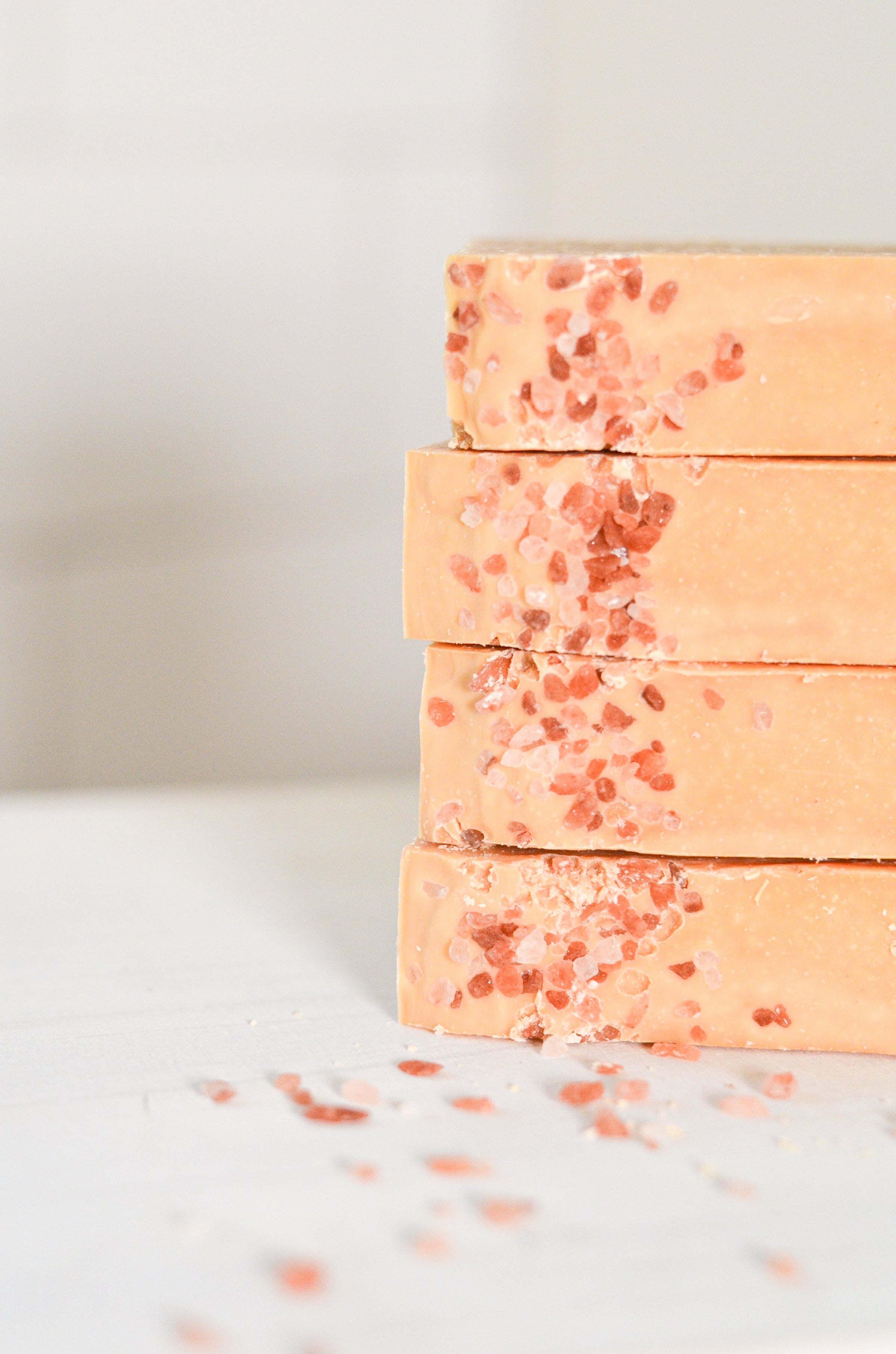 Pink Salt + Grapefruit Cleansing Bar Handmade Tallow and Goat Milk Soap Bar - BIG FRENCHIES