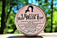 3 Butters Hair Mask Bar