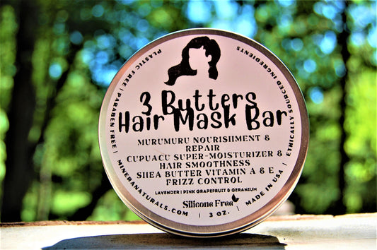 3 Butters Hair Mask Bar