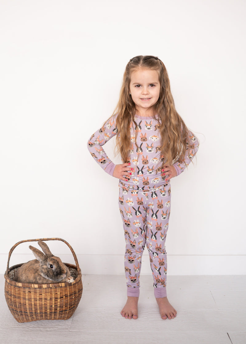 Midsummer Bunnies (Long Sleeve PJ) - BIG FRENCHIES