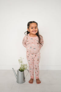 Puppy Egg Hunt (Long Sleeve PJ) - Pink - BIG FRENCHIES