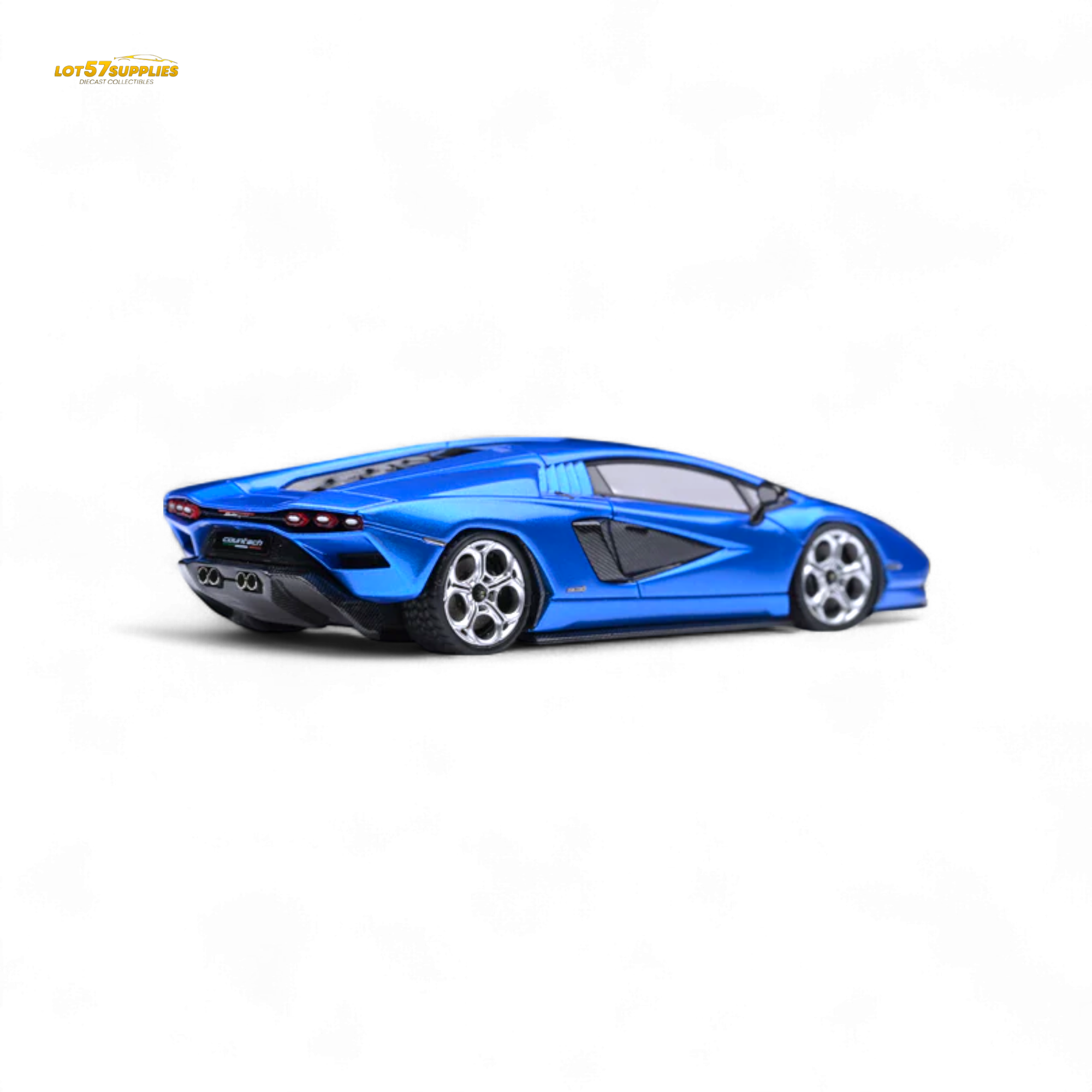 Fuelme Model Countach LPI 800-4 Dark Blue 1:64
