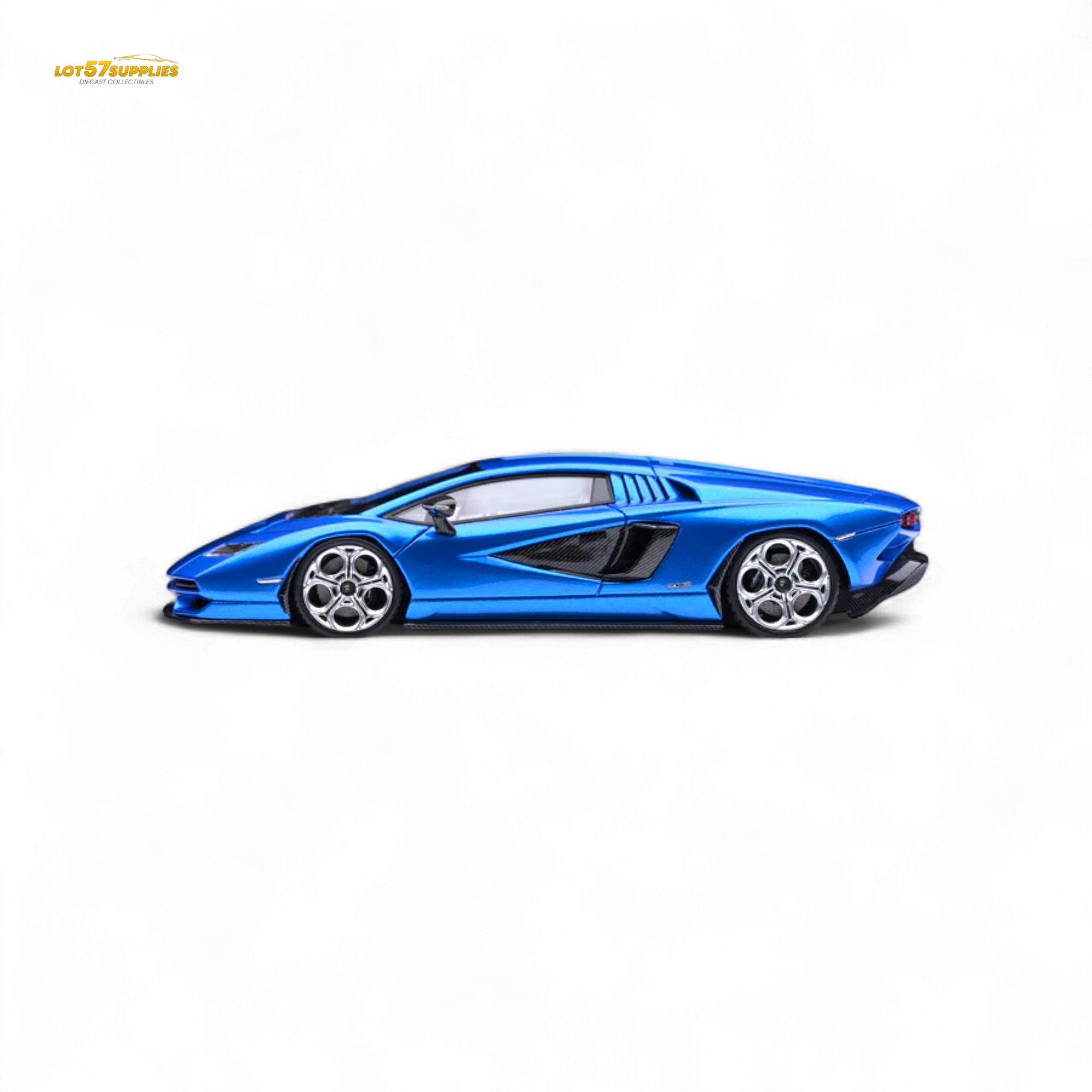 Fuelme Model Countach LPI 800-4 Dark Blue 1:64