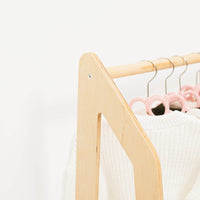 Wooden Clothing Rack