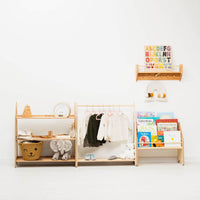 Wooden Clothing Rack