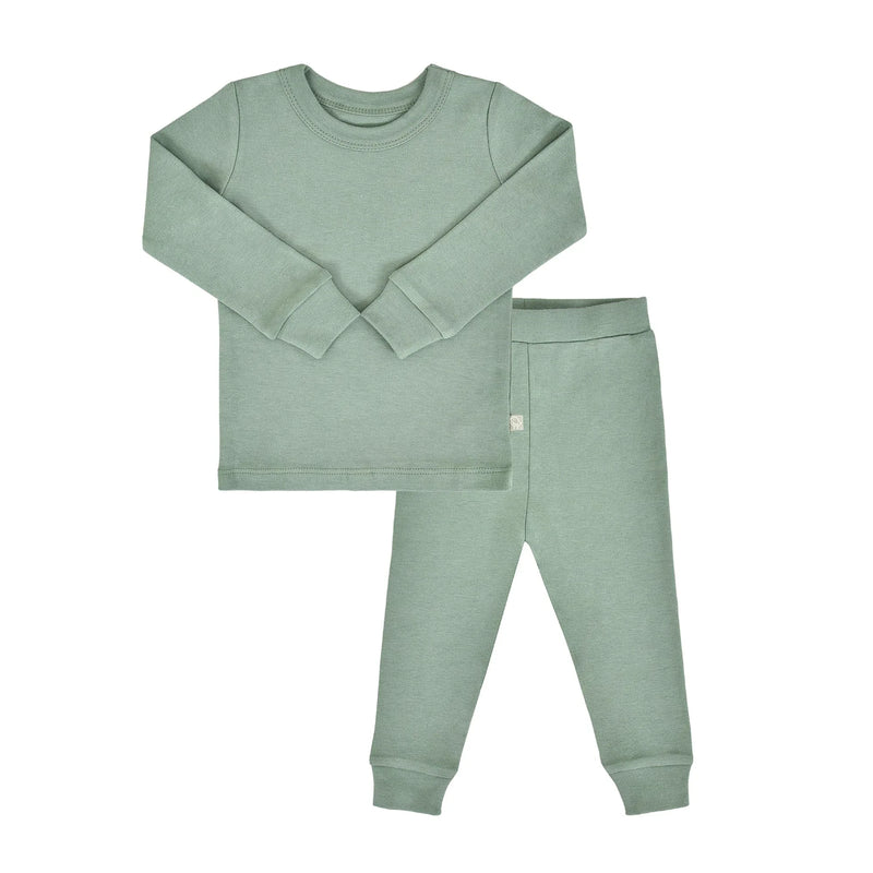 baby pajamas | Basil Green - BIG FRENCHIES