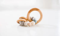 Saturn Ring Wooden Baby Teether - BIG FRENCHIES