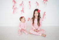 Pink Bows (Long Sleeve PJ) - BIG FRENCHIES