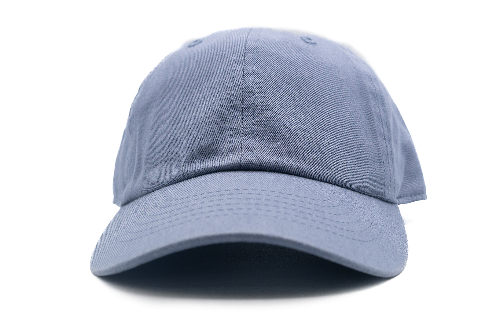 Dusty Blue Letter Baseball Hat - BIG FRENCHIES