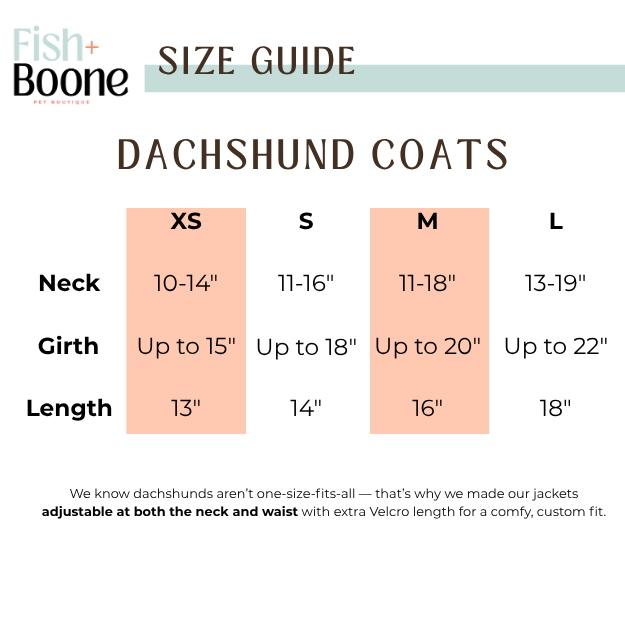 Cabana Club Dog Coat