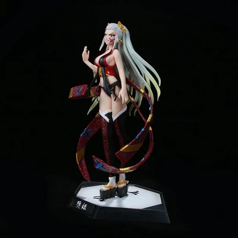 Daki Demon Slayer Anime Figure, Upper Rank 6 Twelve Kizuki Demon Slayer Kimetsu No Yaiba Figurines