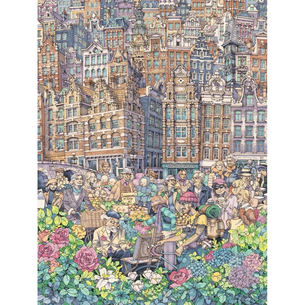 'Dam Charming City 1000 Piece Jigsaw Puzzle NYPC