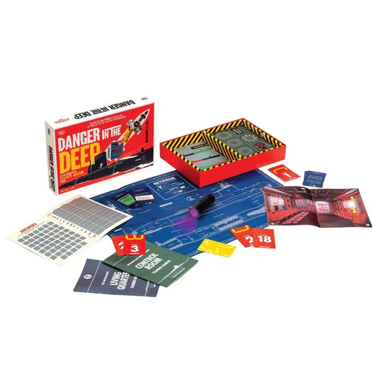 Danger in the Deep Escape Room Game Professor Puzzle - BIG FRENCHIES