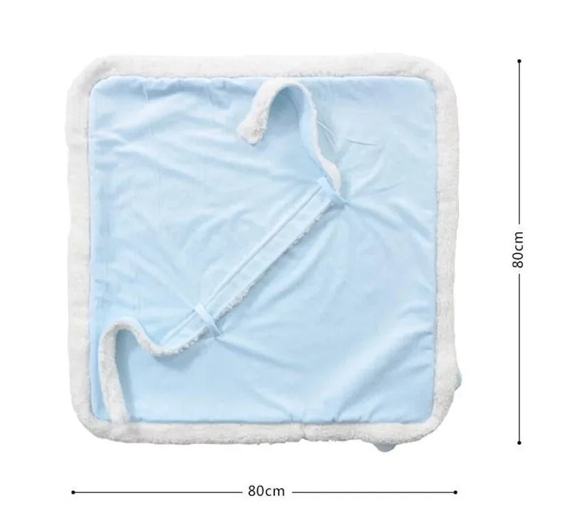 Double-Layer Fleece Blanket - # BAGE41110010 - BIG FRENCHIES