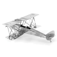 De Havilland Tiger Moth 3D Steel Model Kit Metal Earth