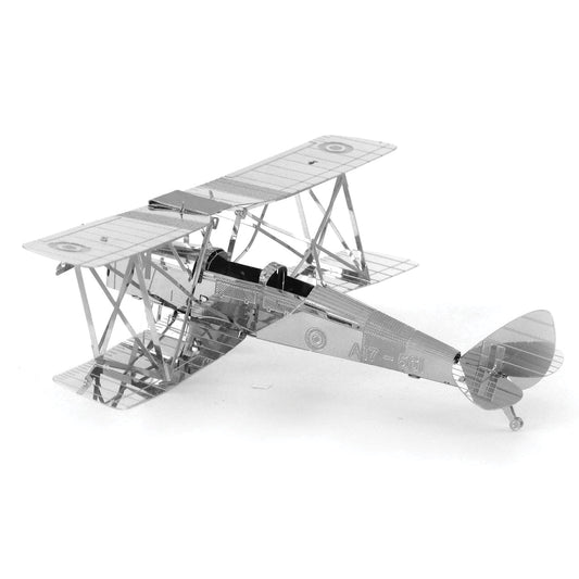 De Havilland Tiger Moth 3D Steel Model Kit Metal Earth