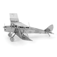 De Havilland Tiger Moth 3D Steel Model Kit Metal Earth
