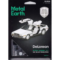 DeLorean 3D Steel Model Kit Metal Earth