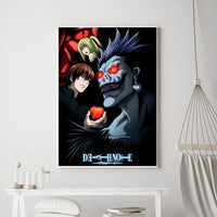 Death Note Anime Poster Prints Wall Art, Painting Bedroom Living Room Wall Bar Restaurant Decor