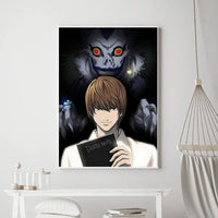 Death Note Anime Poster Prints Wall Art, Painting Bedroom Living Room Wall Bar Restaurant Decor
