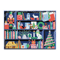 Deck the Shelves 1000 Piece Jigsaw Puzzle Galison - BIG FRENCHIES