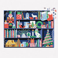 Deck the Shelves 1000 Piece Jigsaw Puzzle Galison - BIG FRENCHIES