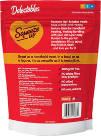 Delectables Squeeze Up Cat Treats Variety Pack, Creamy Puree Tubes