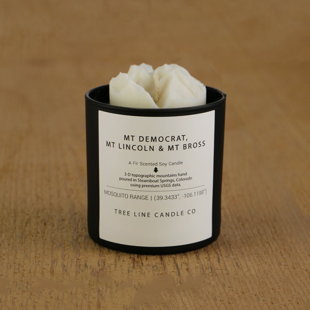 Mt. Democrat, Mt. Lincoln & Mt. Bross Candle - BIG FRENCHIES