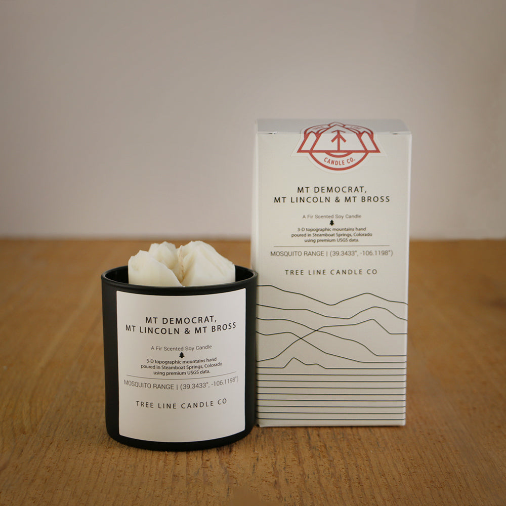 Mt. Democrat, Mt. Lincoln & Mt. Bross Candle - BIG FRENCHIES