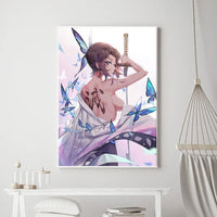 Demon Slayer Classic Anime Wall Art Poster Prints, Painting Bedroom Living Room Wall Bar Restaurant Decor
