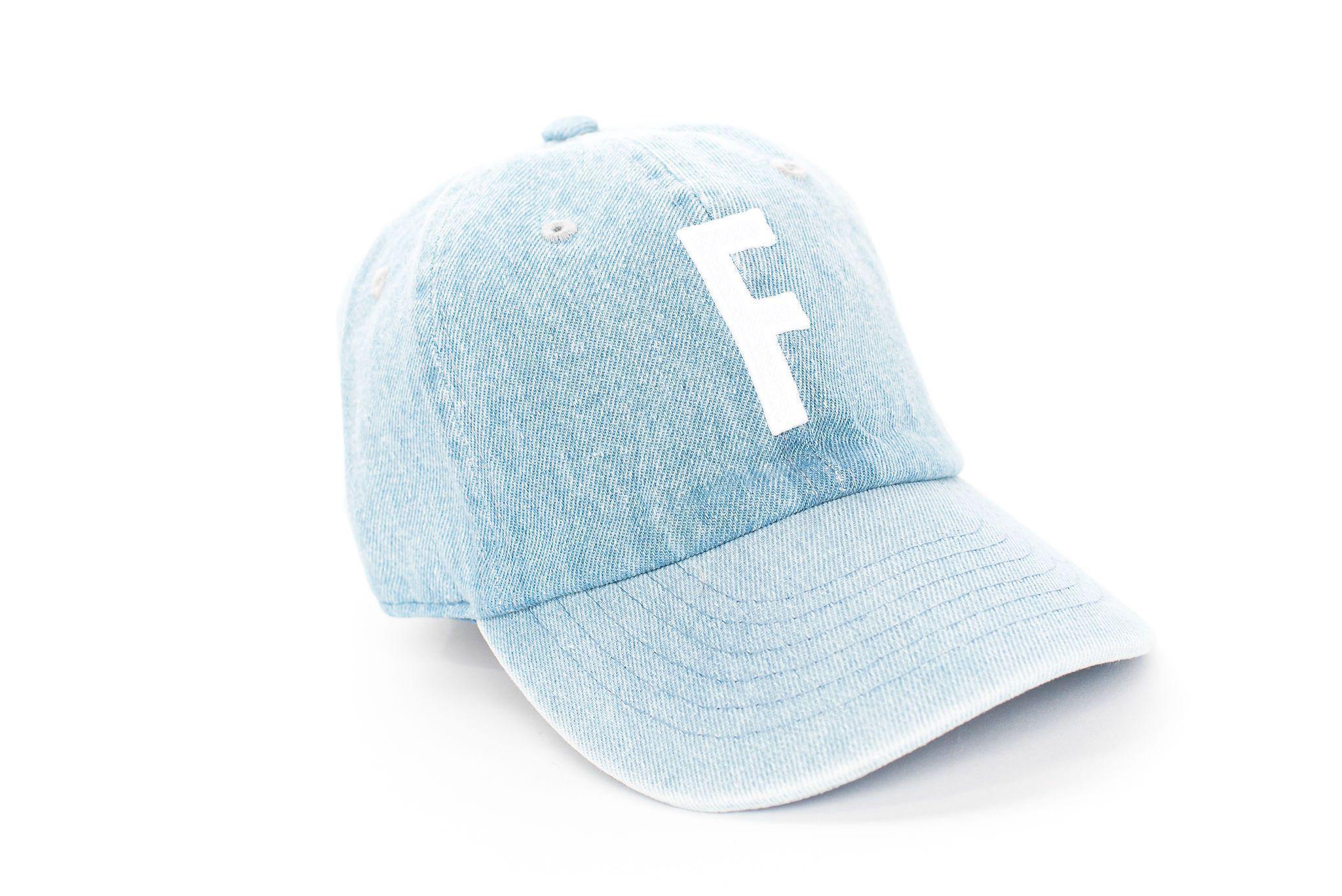 Denim Letter Baseball Hat - BIG FRENCHIES
