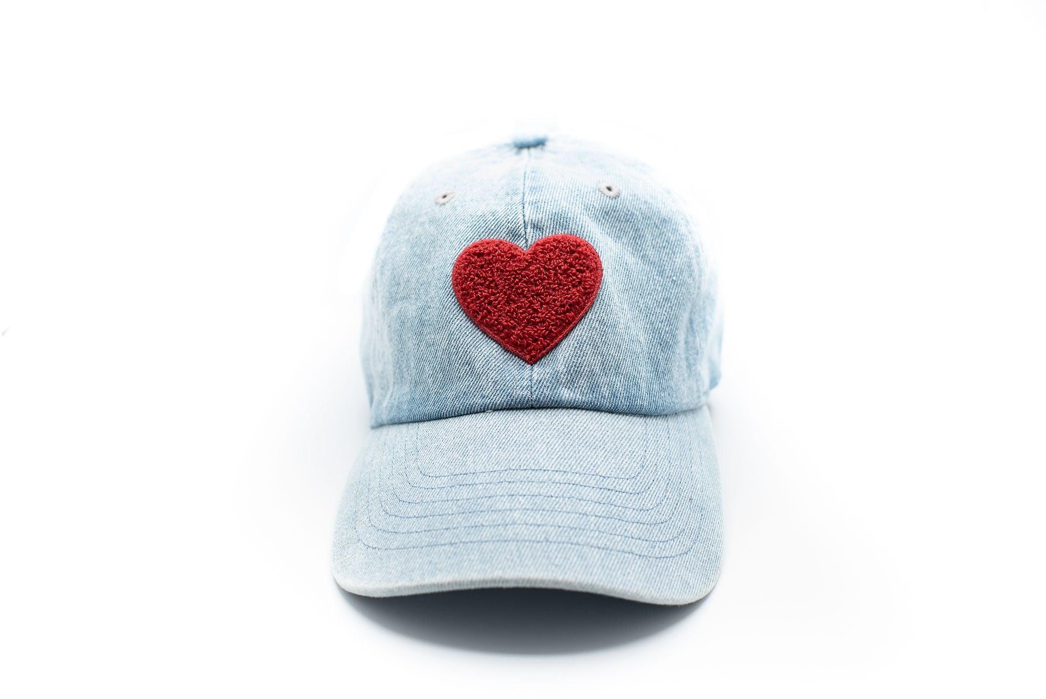 Terry Heart Baseball Hat - BIG FRENCHIES