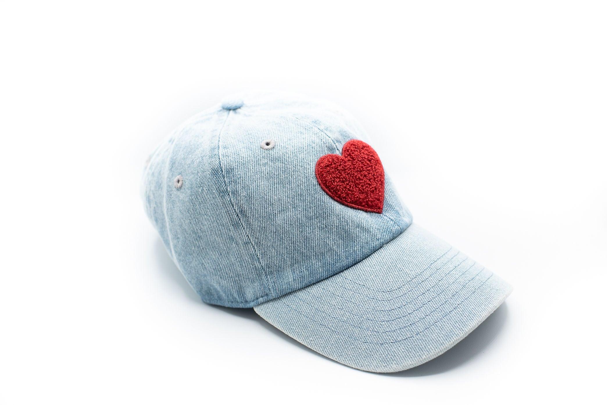 Terry Heart Baseball Hat - BIG FRENCHIES