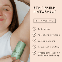 Refillable Deodorant with Macadamia + Bergamot