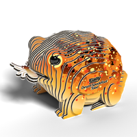 Desert Spadefoot Toad 3D Cardboard Model Kit Eugy