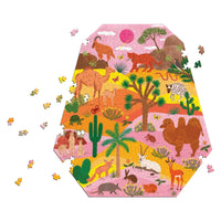 Desert Terrarium 750 Piece Shaped Jigsaw Puzzle Mudpuppy