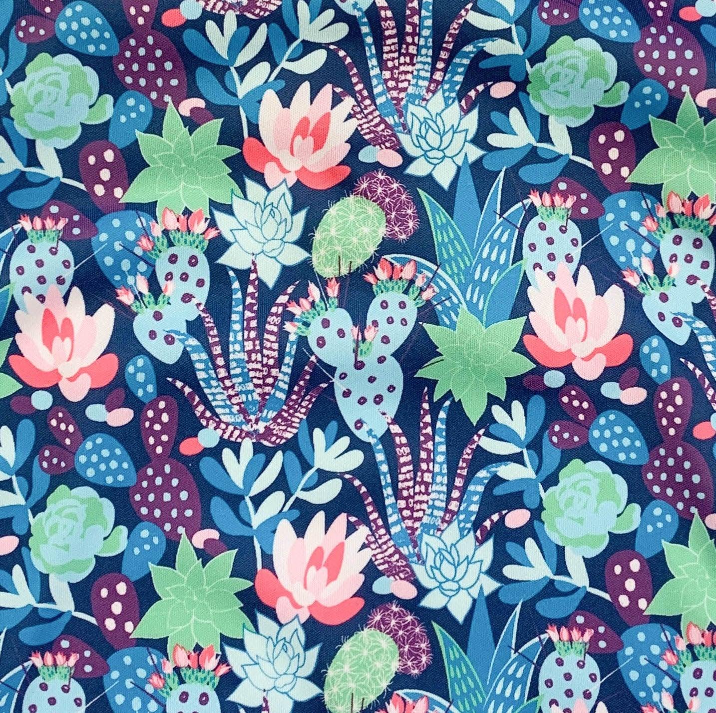 Desert Floral - Waterproof Wet Bag (For mealtime, on-the-go, and more!) - BIG FRENCHIES