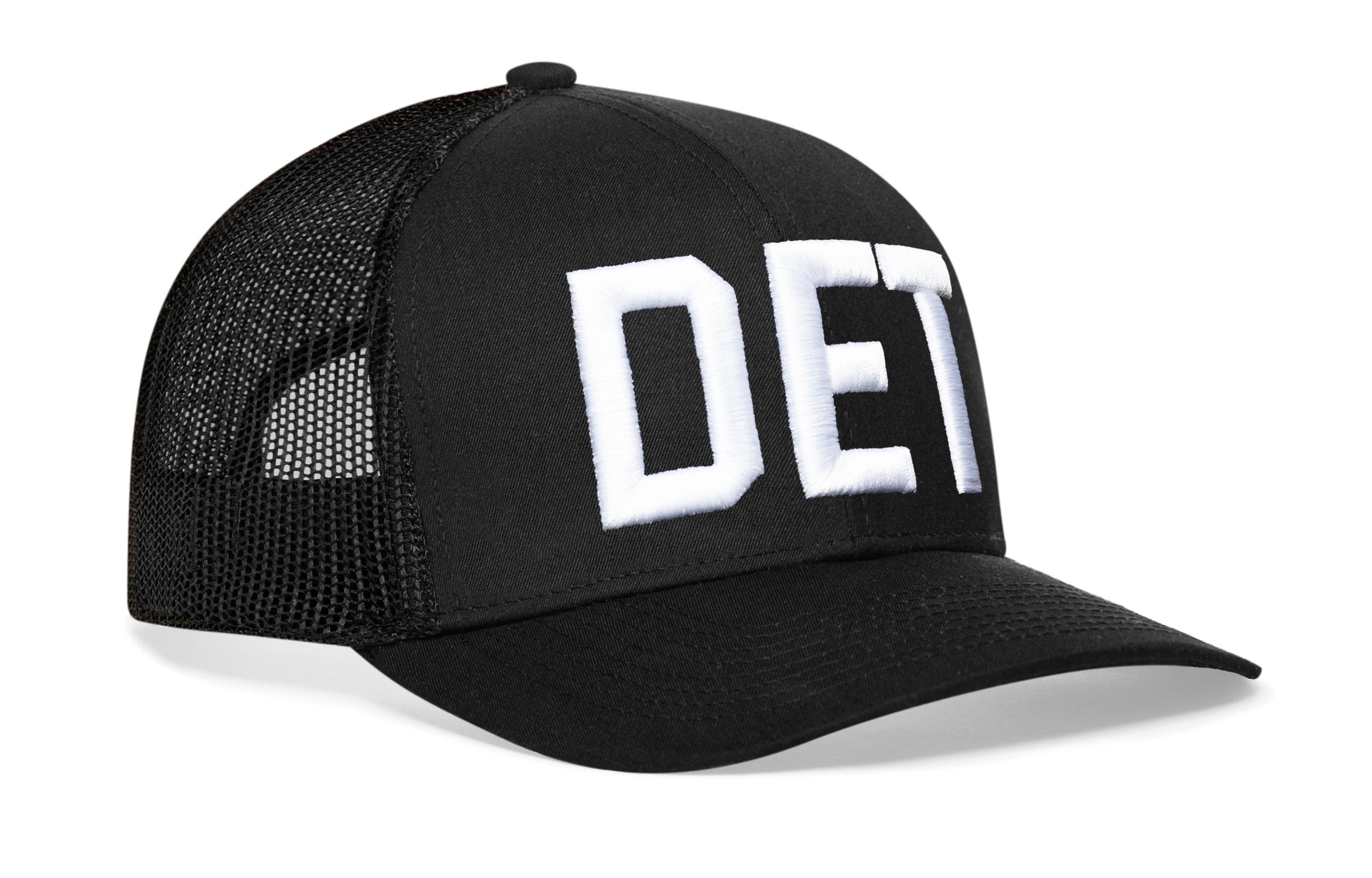 Detroit Trucker Hat  |  DET Block Snapback