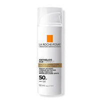 La Roche-Posay Anthelios Age Correct SPF 50: Wrinkle Reducing Sunscreen for Sensitive Skin | UVA UVB Protection & Hydrating Hyaluronic Acid