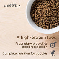 Diamond Naturals Small Medium Breed Puppy Dry Dog Food 18lbs.