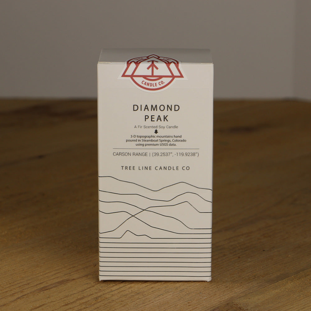 Diamond Peak Candle - BIG FRENCHIES