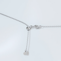 3.00 CTW Floating Heart Shape Lab Grown Diamond Solitaire Pendant Necklace F/G VS1 AGI Certified in 14K White or Yellow Gold