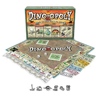 Dino-Opoly Board Game Outset
