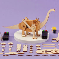 Dinosaur Robot Brachiosaurus DIY Kit, Educational STEM Toy - BIG FRENCHIES