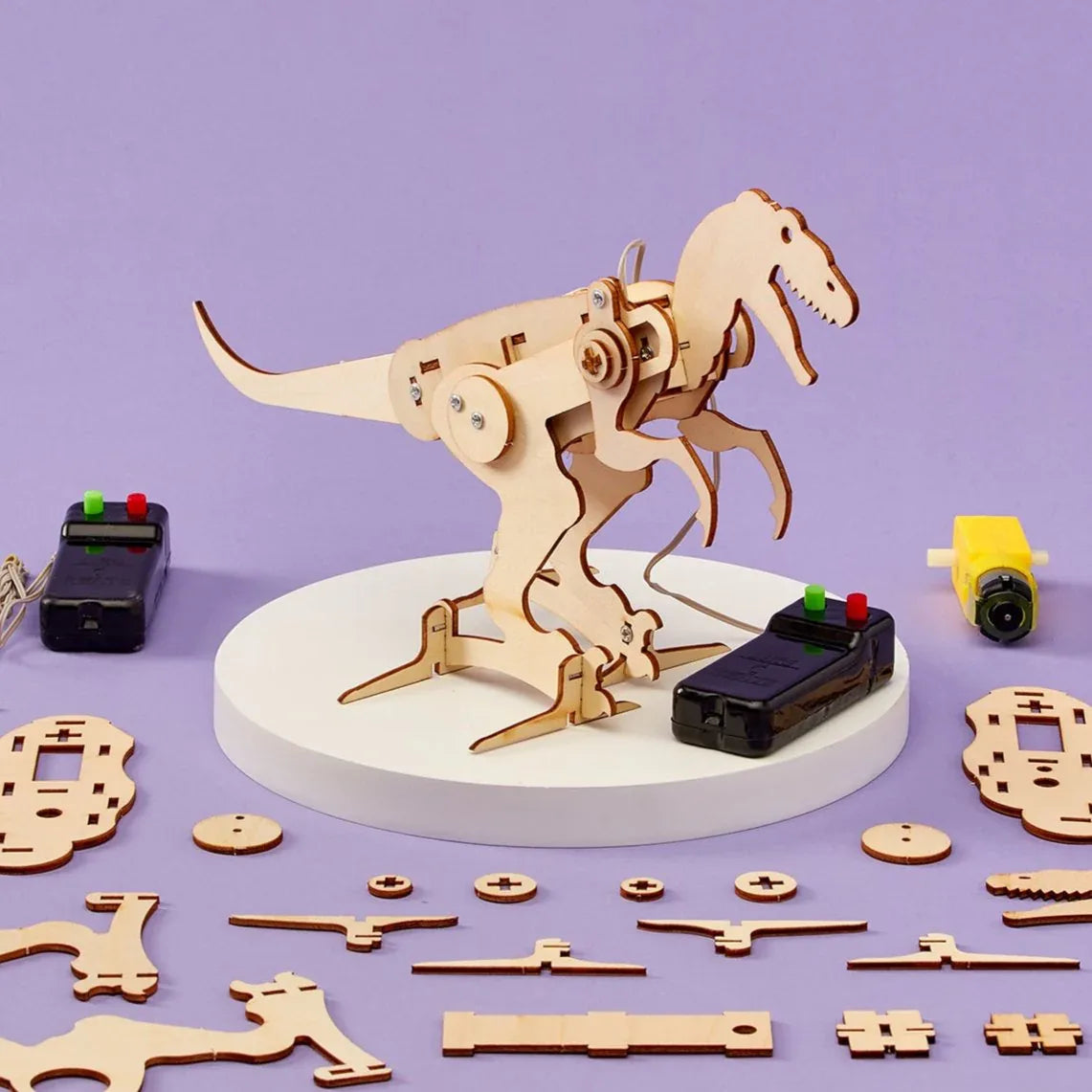 Dinosaur Robot T-Rex DIY Kit, Educational STEM Toy - BIG FRENCHIES